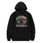 New Heights Kelce Bowl Black Hoodie