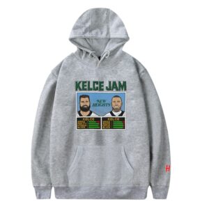 Kelce Jam Jason And Travis Grey Hoodie