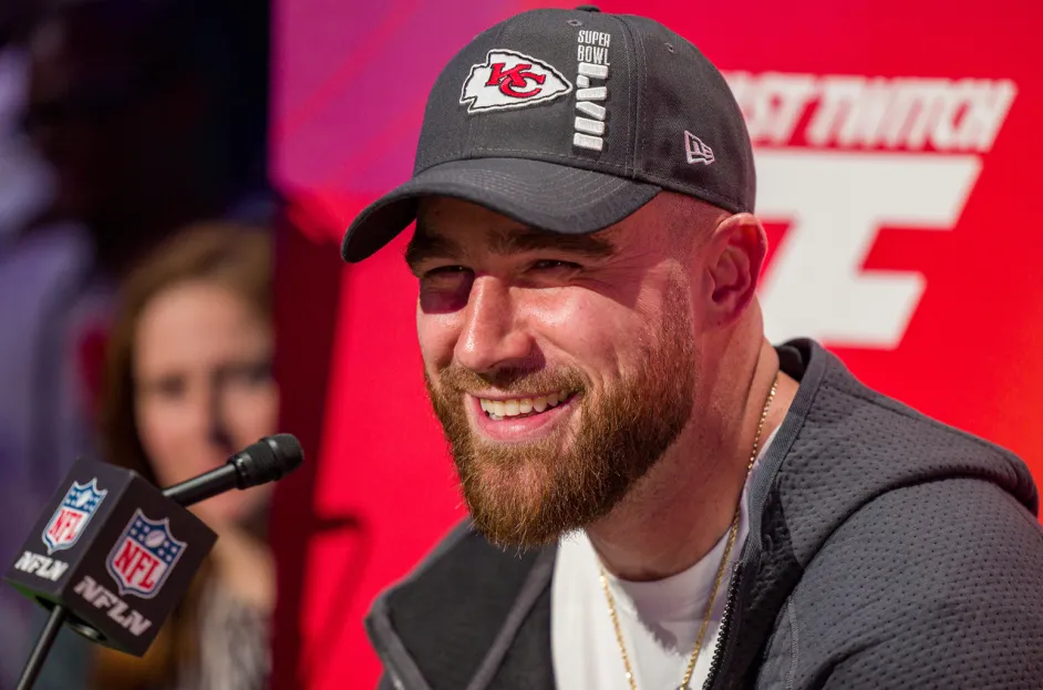 Travis Kelce Is Feeling the Valentine’s Day ‘Pressure’