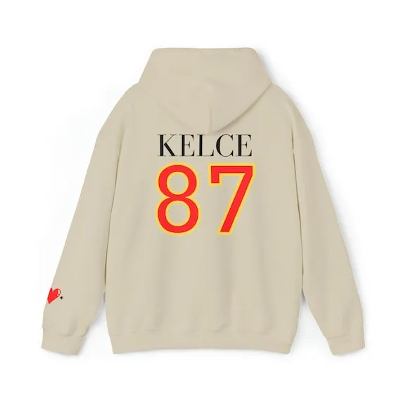 Taylor Swift And Travis Kelce Hoodie-New Heights Hoodies